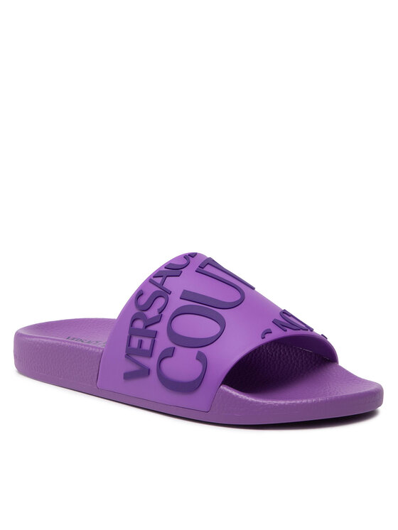 Şlapi Versace Jeans Couture 73VA3SQ1 Violet