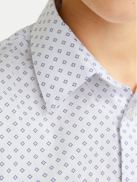 Jack&Jones Junior Jack&Jones Junior Camicia Axel 12268225 Bianco Regular Fit