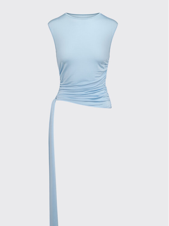 MARI PRETI MARI PRETI Top Mira Niebieski Slim Fit
