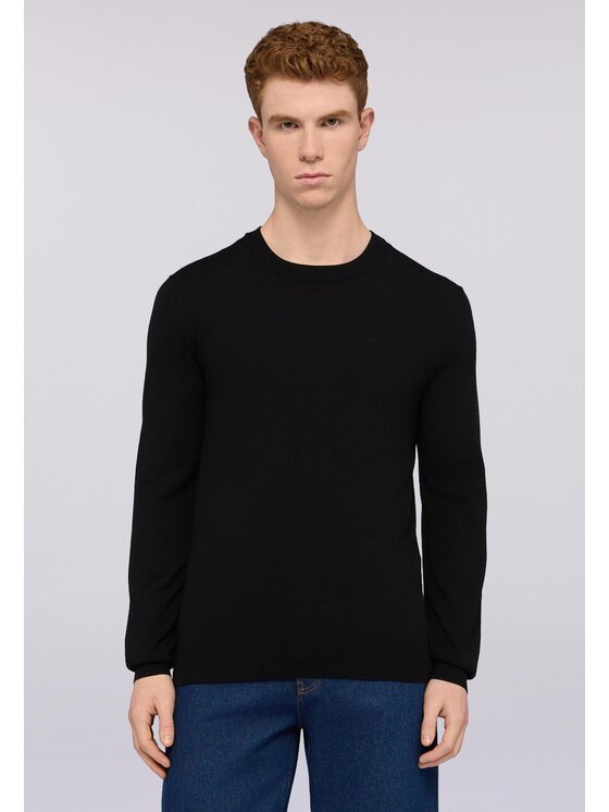 Trussardi Trussardi Cardigan M0168000018N033 Nero Regular Fit