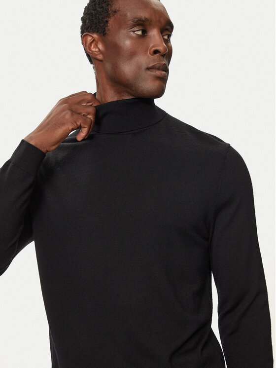 Pierre Cardin Pierre Cardin Dolčevita C5 50703.5037 Crna Regular Fit