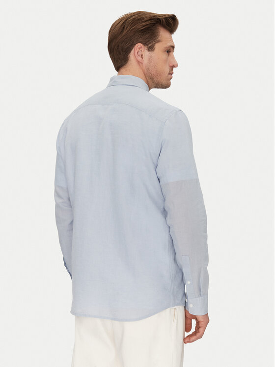Calvin Klein Calvin Klein Сорочка K10K114488 Блакитний Regular Fit
