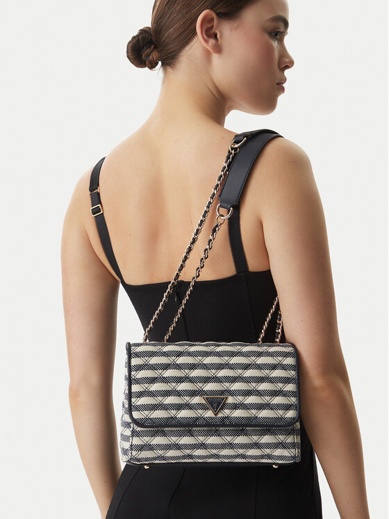 Guess Guess Дамска чанта Giully II HWAG96 73200 Тъмносин