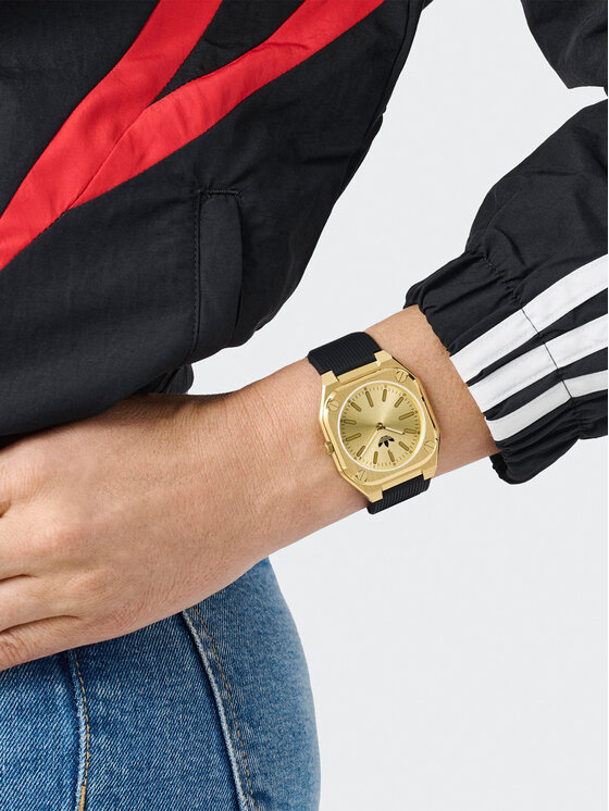 adidas adidas Годинник Tech Thin AOFH24502 Чорний
