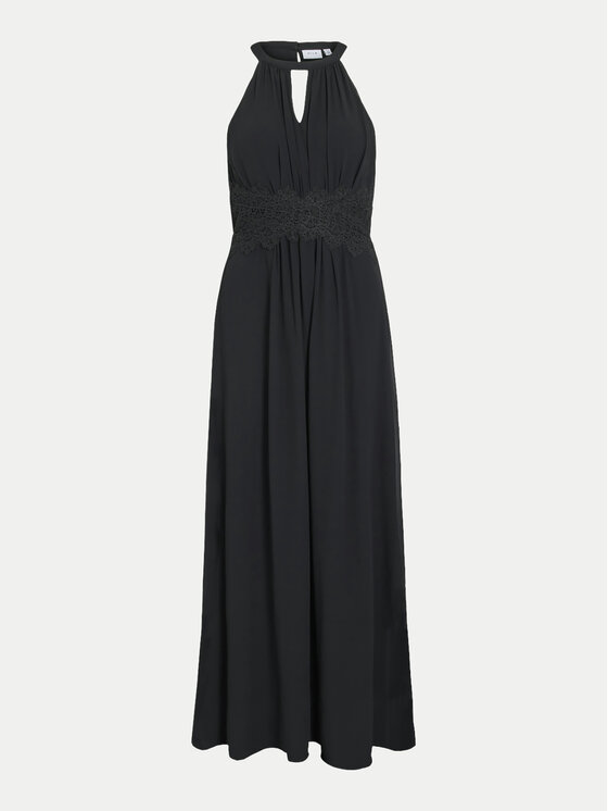 Vila Vila Vakarinė suknelė Milina 14052647 Juoda Regular Fit