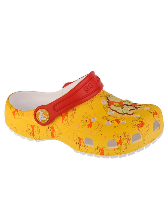Klapki Crocs, Rozmiar 24/25, Żółte, Crocs Classic Disney Winnie The Pooh T Clog