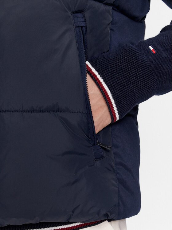 Tommy Hilfiger Tommy Hilfiger Weste New York MW0MW32769 Dunkelblau Regular Fit