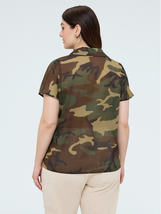 Fiorella Rubino Fiorella Rubino Camicia 5022L000189N0Z5 Verde Regular Fit