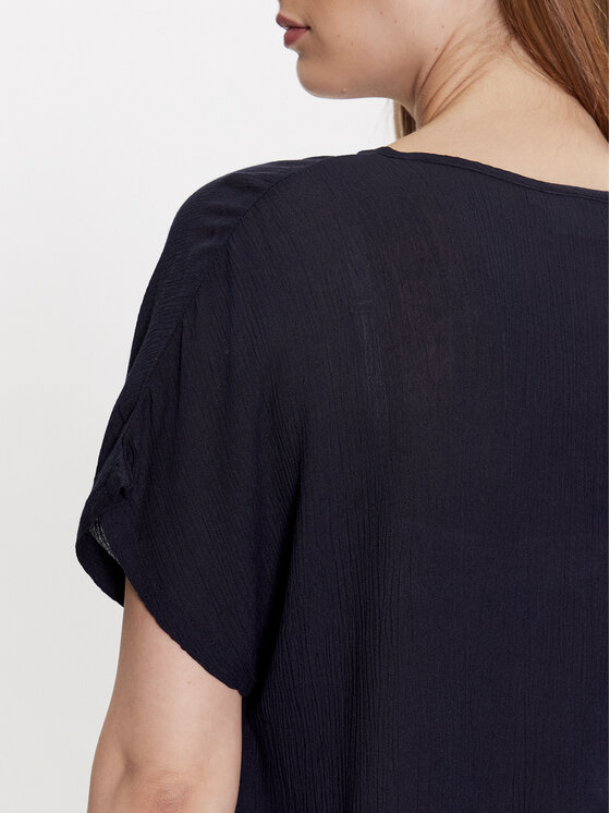 Kaffe Kaffe Блузка Amber Stanley 10500781 Cиній Loose Fit