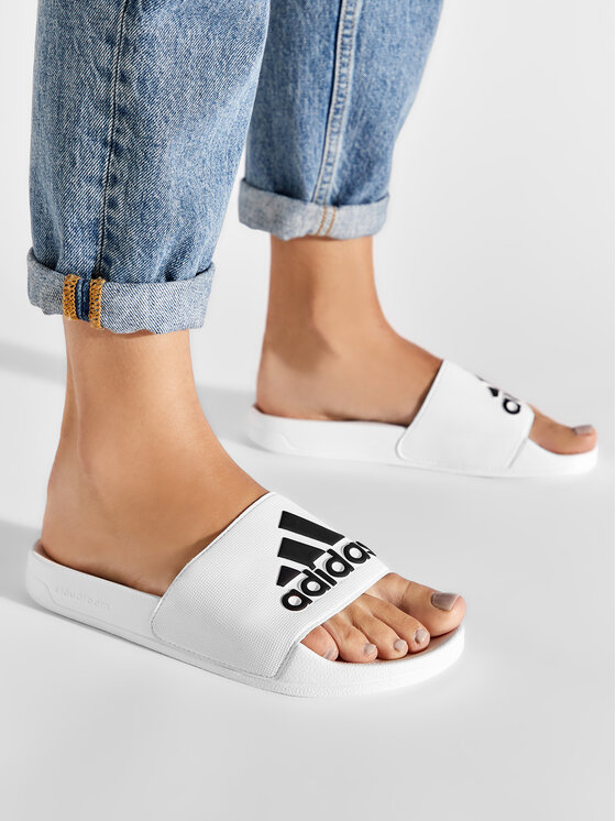 adidas adidas Šľapky adilette Shower GZ3775 Biela