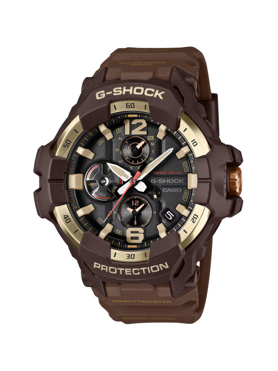 Casio Casio Zegarek GR-B300H-5AER Brązowy