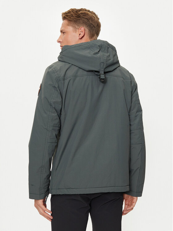Napapijri Napapijri Geacă fără fermoar Rainforest Pocket 2 NP0A4GMD Verde Regular Fit