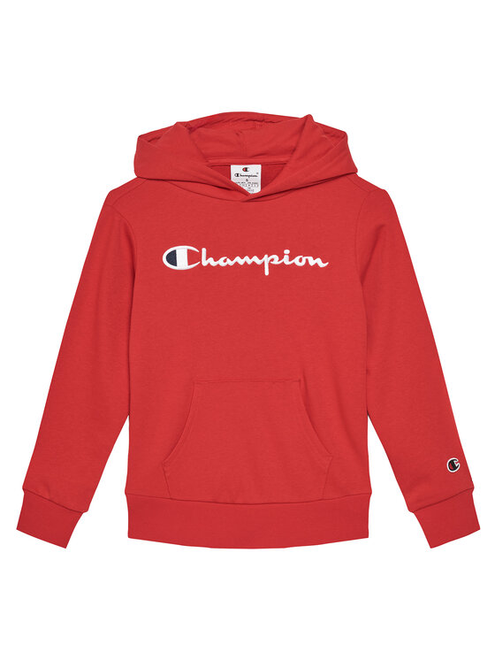 Champion Champion Pulóver Icons Hoodie 306970 Piros Regular Fit