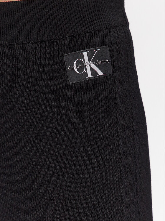 Calvin Klein Jeans Calvin Klein Jeans Spodnie dresowe J20J222114 Czarny Relaxed Fit