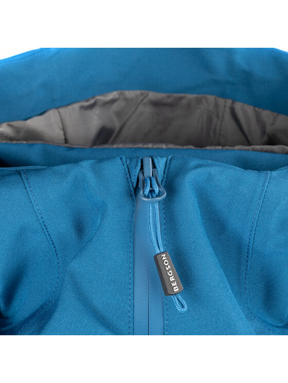 Bergson Bergson Kurtka outdoor STORMVAULT STX Niebieski Regular Fit