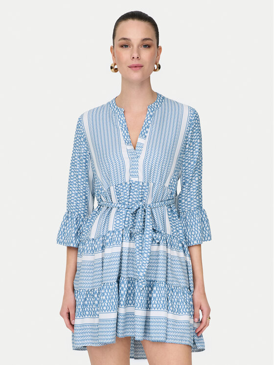 ONLY ONLY Nyári ruha Athena 15219486 Kék Regular Fit