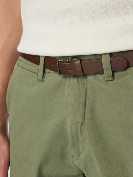 Jack & Jones Jack & Jones Bavlnené šortky Adam Belted 12288603 Sivá Regular Fit