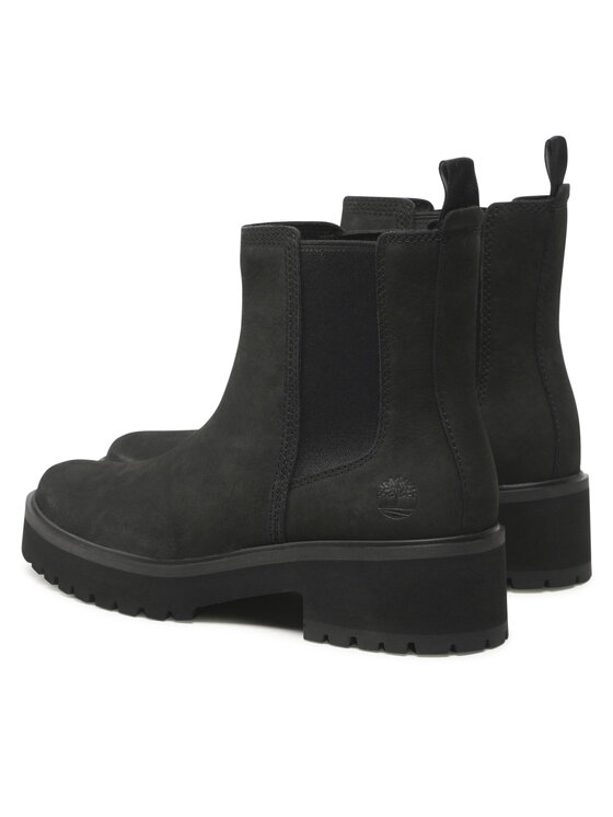 Timberland Timberland Kotníková obuv s elastickým prvkem Carnaby Cool Basic Chlsea TB0A5NPK0151 Černá