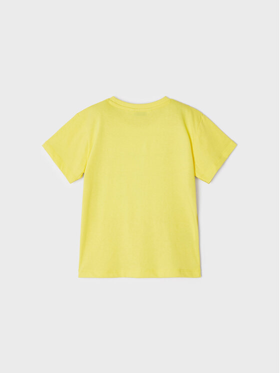 Mayoral Mayoral Тишърт 3014 Жълт Regular Fit