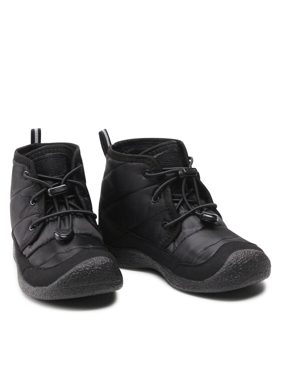 Keen Keen Sniega zābaki Howser II Chukka Wp 1025513 Melns