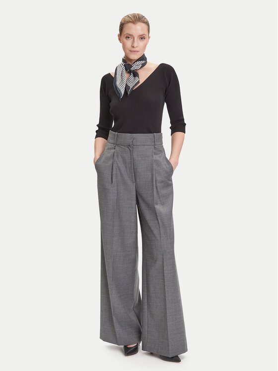 Weekend Max Mara Weekend Max Mara Blusa Oceano 2525366031 Nero Slim Fit