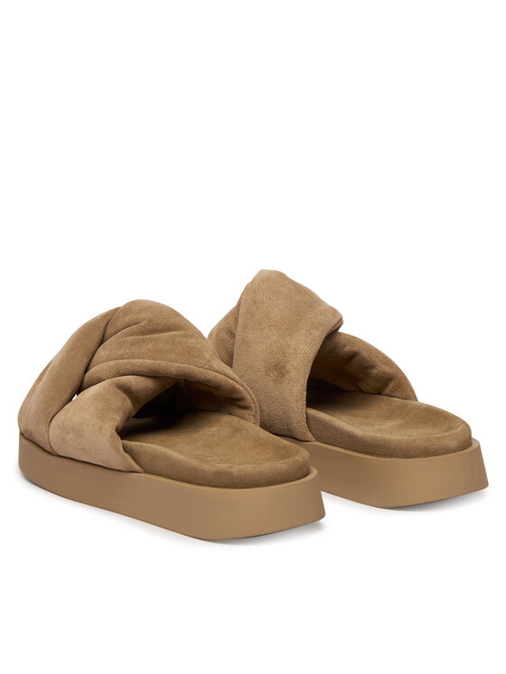 Inuikii Inuikii Šlepetės Soft Crossed 1004.003.0401 Smėlio