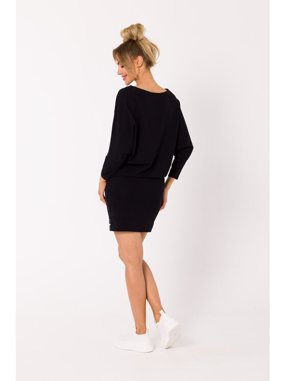 Made of Emotion Made of Emotion Vestito da giorno M732 Nero Premium Fit