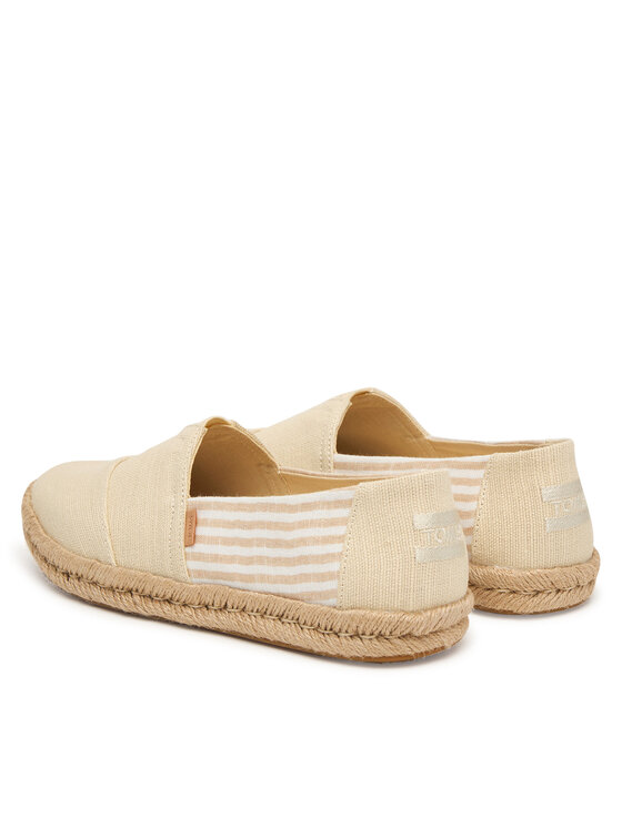 Toms Toms Еспадрильї Alpargata Rope 2.0 10023242 Бежевий