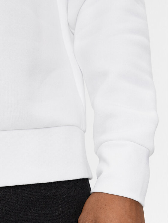 Calvin Klein Calvin Klein Mikina Logo K10K112251 Bílá Regular Fit