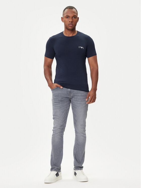 Emporio Armani Underwear Emporio Armani Underwear Комплект тениски EM001849 AF14131 MB143 Тъмносин Fitted Fit