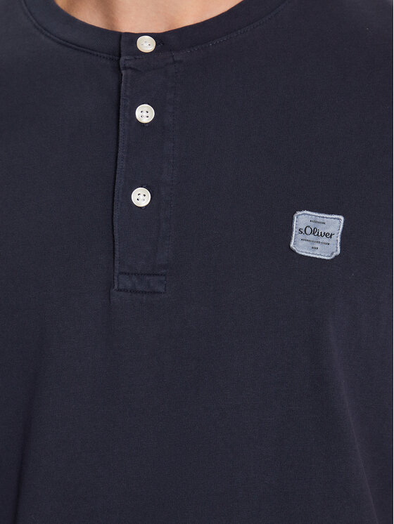 s.Oliver T-Shirt 2133166 Dunkelblau Regular Fit | Modivo.de