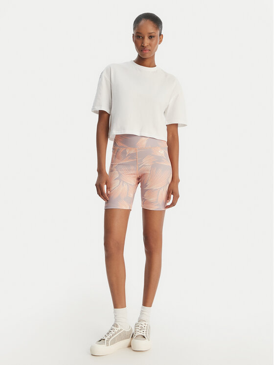 Roxy Roxy Cyklistické šortky Everyday Flow ERJNS03606 Ružová Slim Fit