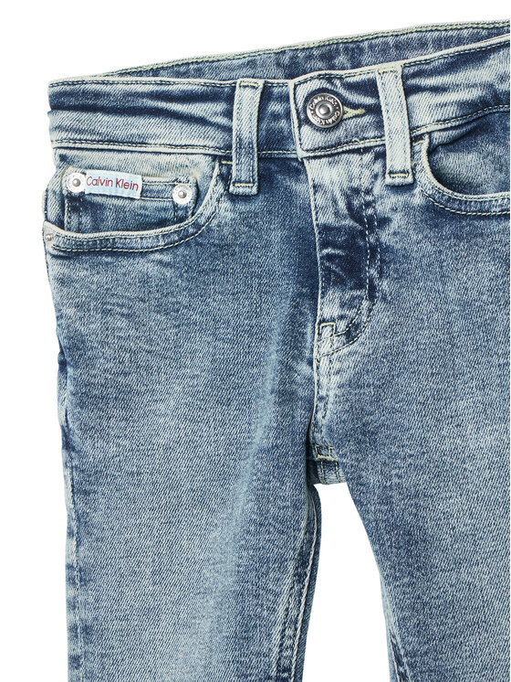 Calvin Klein Jeans Calvin Klein Jeans Jeans hlače IB0IB02189 M Modra Slim Fit