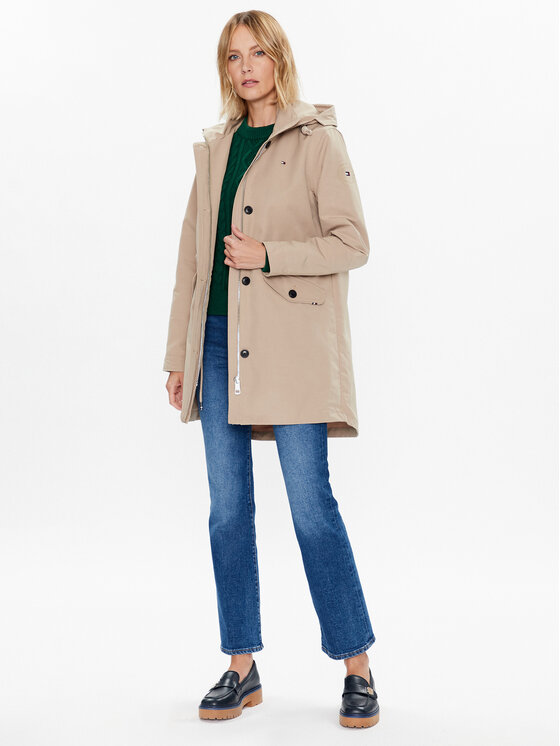 Tommy Hilfiger Tommy Hilfiger Striukė WW0WW38778 Smėlio Regular Fit