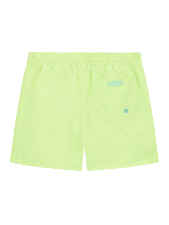 Guess Guess Pantaloni scurți pentru înot L6GZ03 WG282 Galben Regular Fit