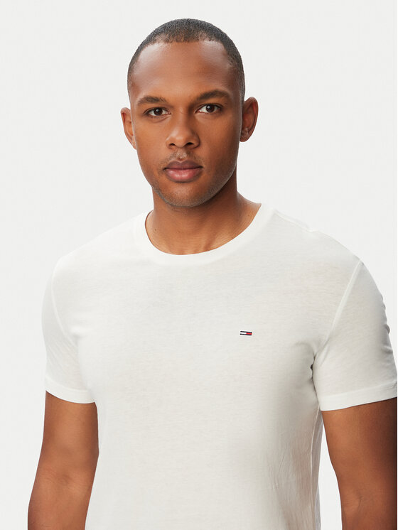 Tommy Jeans Tommy Jeans Komplet t-shirt majic﻿ 3 Pack DM0DM21579 Pisana Regular Fit
