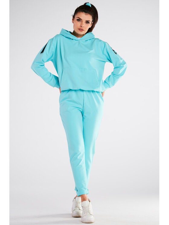 Infinite You Infinite You Bluza M248 Niebieski Basic Fit
