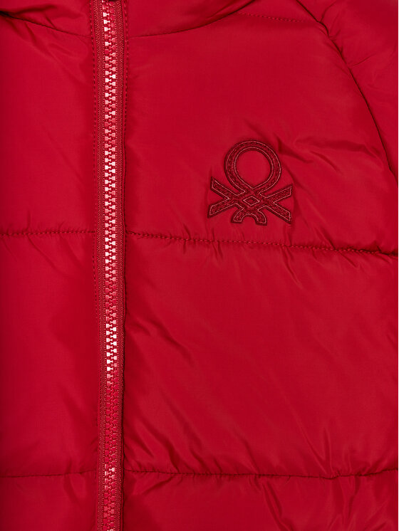 United Colors Of Benetton United Colors Of Benetton Giubbotto invernale 2WU0GN02W Rosso Regular Fit