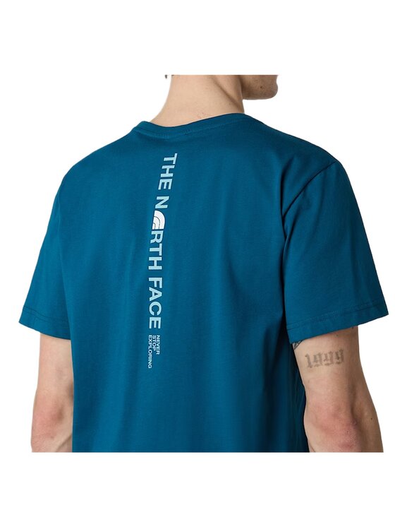 The North Face The North Face T-Shirt NF0A8EE7BSI1 Niebieski Regular Fit