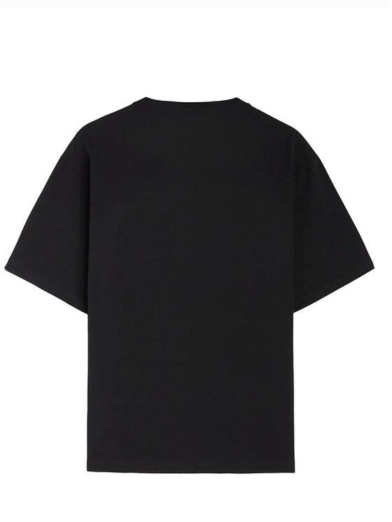 Palm Angels Palm Angels T-shirt PMAA001S25JER00B1 Nero Oversize