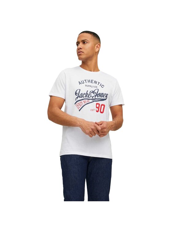 Jack & Jones Jack & Jones T-Shirt 25262 Kolorowy Comfort Fit