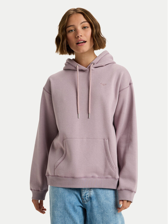 Roxy Roxy Sweatshirt Surf Stoked Brushed ERJFT05046 Violett Regular Fit