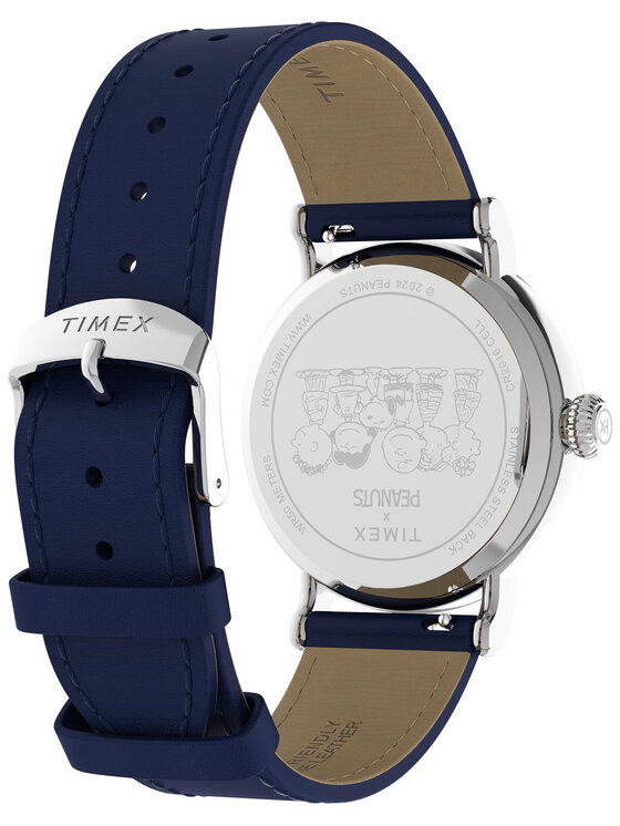Timex Timex Zegarek TW2W72700 Niebieski