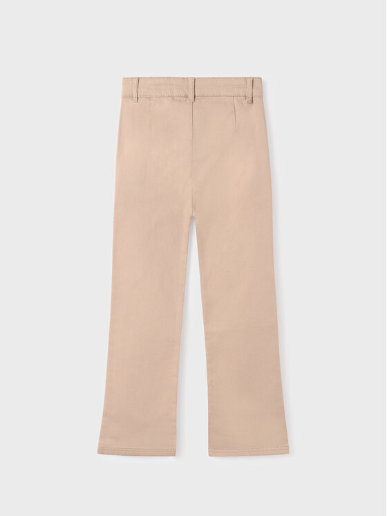 Mayoral Mayoral Παντελόνι υφασμάτινο 7.504 Μπεζ Regular Fit