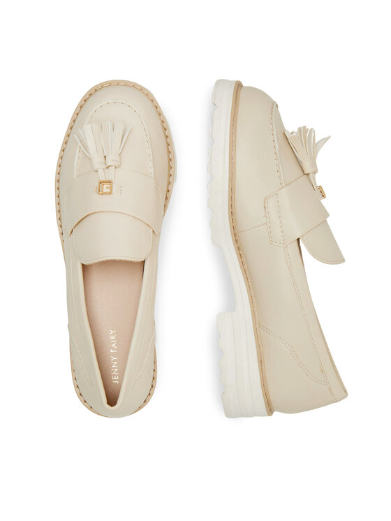 Jenny Fairy Jenny Fairy Chunky loafers ELGA WYL3647-2 Écru