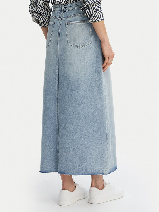 Vero Moda Vero Moda Džínsová sukňa Wien 10341834 Modrá Regular Fit