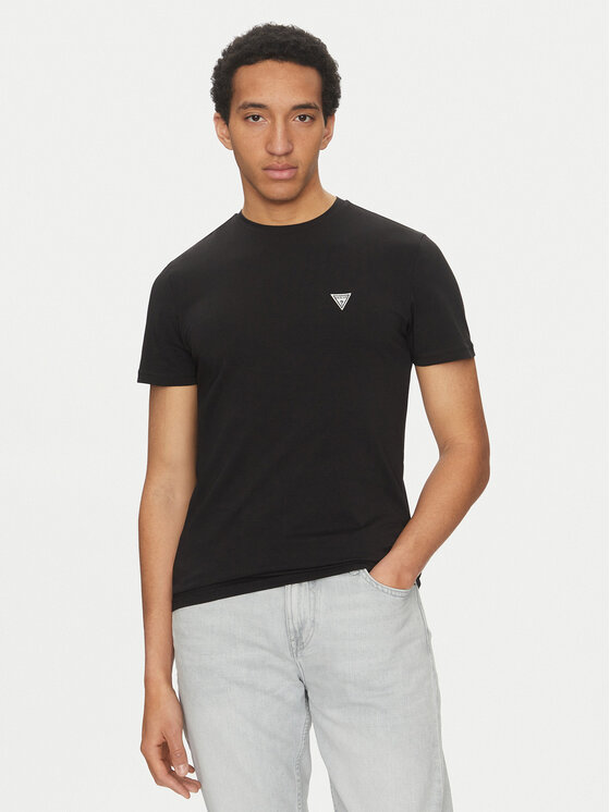 Męski T-Shirt Guess, Rozmiar M, Czarny, U5GM11 K6YW1