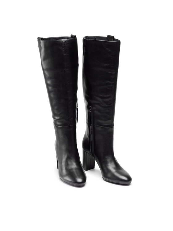 Geox Geox Čižmy D Pheby 80 D D16QPD 00085 C9999 Čierna