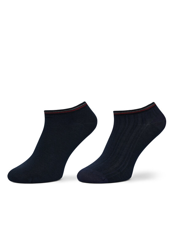Tommy Hilfiger Tommy Hilfiger Rövid zoknik 701233234 Sötétkék