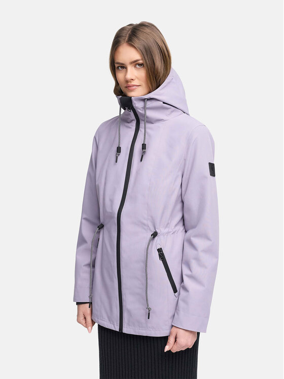 Navahoo Navahoo Kurtka przejściowa Blumentanz Fioletowy Regular Fit